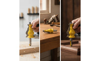 Picture Frame Molding Router Bits Smooth Cutting Molding Router Bit Tool Accurate Sharp for Woodworkers