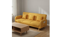 Foldable Sofa Bed Space Saving Folding Couch Bed Easy to Clean 3-Seater Sleeper Sofa for Small Areas, Apartment