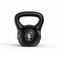 Hex Kettlebell Fitness Equipment Non-slip Handle Rubber Molded Base Ergonomic Grip Compact Space Saving Design Suitable for Full Body Workouts Home Gym Men and Women