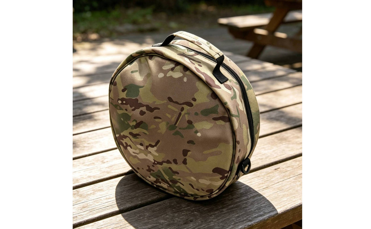 Round Regulator Bag Shielded Padded Regulator Carrying Case Internal Securing Strap for Storage