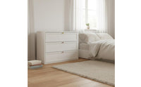 5-Drawer Metal Cabinet Space Saving Steel Bedside Storage Single-Tier