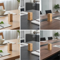Dental Pick Holder Wooden Dental Pick Holder with Lid Natural for Restaurant