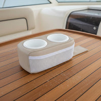 Stainless Steel Boat Cup Holder Heavy Duty Boat Seat Beverage Holder Versatile Use Car Seat Drink Organizer Stable & Secure for Yacht, RV, Sofa