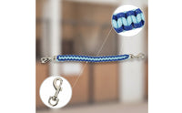 Saddle Grab Strap with Clips Nylon Saddle Balance Strap Horse Riding Accessory Braided Hand-Woven for Horseback Riders, Mounting