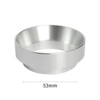 Long-Lasting Portafilter Dosing Funnel with Base Rust-Resistant Coffee Dosing Collar with Adhesive Connection Tapered Portafilter Funnel with Adhesive Connection Smooth for Baristas