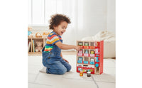 Batterybattery-Not-Required Wooden Vending Machine Tabletop Toy Vending Machine Interactive Educational for Children, Toddlers, Preschoolers, Playroom, Classroom
