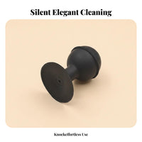 No-Knock Grounds Removal Portafilter Air Blower Elegant Design Coffee Puck Blower Multi-Functional for Home Coffee Maker S, Office Pantry