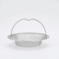 Stainless Steel Strainer Kitchen Sink Strainer with Handle, Large 11cm Sink Strainer and Sink Strainer, Simple Home Kitchen Essential