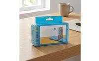Carry Handle Color Stacking Challenge Game Bright Colors Color Matching Challenge Game Clear Window Plastic
