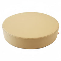 Easy to Clean Round Leather Seat Cushion Waterproof Thick Sponge Stool Pad Non-Slip Round Meditation Cushion Multi-Color Options for Dining Room, Office, Patio