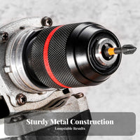 automaticLocking Angle Grinder to 3-Jaw Chuck Adapter High-Strength Drill Converter 1.5-10mm Clamping Range Power Tool Accessory long-durableing for DIY hobbyists, Professionals, Drilling, Home upgrading, Metalworking, Woodworking