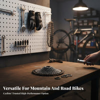 Mountain Bike Cassette Fluid Shifting Cassette-Type Freewheel Sprocket High Strength Steel Multi-Speed Cycle Cogs
