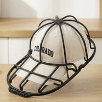 Rigid Cap Washing Frame Shape-Retaining Cap Washer Cage Ventilated Hat Washer Cage Lightweight for Closet Storage, Travel Packing