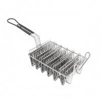Taco Fryer Basket Stainless Steel Wire Taco Basket Kitchenware Long Loop Handle