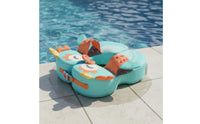 Adjustable Harness Underarm Swimming Loop Splash Guard Non-Inflatable Baby Buoyancy Aid Anti-Flip Design Baby Chest Buoyancy Aid High Buoyancy for Infants, Babies, Toddlers, Beach