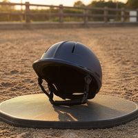 Equestrian Riding Helmet Curved Brim Horse Riding Helmet Washable Liner