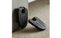 Textured Folding Pedal Rounded Rectangular Electric Bike Pedal Black Riding Gear Installation Screws