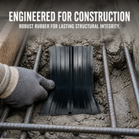 External Rubber Waterstop for Bridge and Tunnel Construction