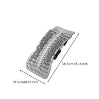 Molded Plastic Spine Relief Board Massage Nodes Support Board Contoured Waist Stretch Support Textured
