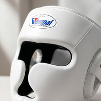 Thickened Boxing Headgear with Cheek Protection Padded Open Face Headgear Ventilated Sparring Helmet with Chin Guard Shock-Absorbing for Boxers, Fighters, Muay Thai, Sanda
