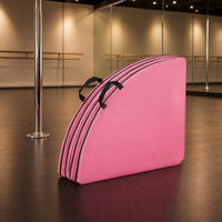 Foldable Pole Dance Mat Padded Pole Dance Safety Mat Cushioned Portable for Gymnastics