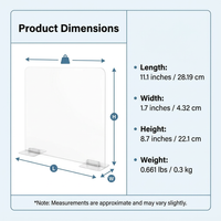 Clear Acrylic Shelf Dividers, Shelf Separators for Closet Organization, Wardrobe Dividers for Bedroom Shelves, Modern Minimalist Shelf Separators
