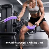 Spring Resistance Full-Body Workout Tetherless Fitness Ropes Space Saving Cordless Fitness Ropes for Home Gym Users, Men, Cardio, Outdoors, Travel