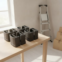 Ladder Leg Cap Scratch Protection Non-Slip Ladder Foot Protector Sturdy Hardware for Worksite, Workshop