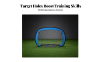 Portable Soccer net Easy Setup Folding Soccer net Lightweight Outdoor Toy for Beginners, Training, Park