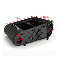 Direct Fit Center Console Cup Holder Easy Installation Car Cup Holder Organizer Car Console Organizer