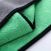 600 GSM Microfibre Cloth and Car Drying Towel, Super Absorbent Cloth with Hanging Loop, 30x30cm Thickened Multi-Purpose Microfibre for Car Care
