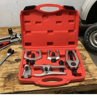 Ball Joint Removal Tool Kit Heavy-Duty Ball Joint Separator with Carrying Case Automotive Pitman Arm and Tie Rod End Puller for Mechanics, Home Garage