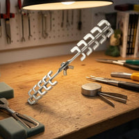 Central Hub Piano String Winder Hooked Arms Piano Winding Tool Metal Cross-Shaped Winding Tool