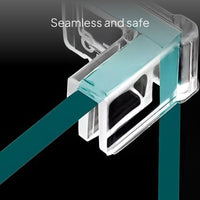 Glass Enclosure Corner Protector, Transparent PVC Guard
