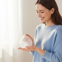 Easy to Clean Wearable Milk Collector Reusable Hands-Effortless Breast Milk Catcher Leak-Proof Breastmilk Saver Comfortable Fit for Breastfeeding Mothers