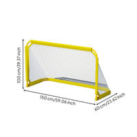 Foldable Soccer Goal Outdoor Use Kids Soccer Goal Lightweight Sports Gear for Preschoolers, Kindergarten