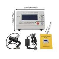 Professional Watch Timegrapher Electronic Timegrapher with LCD Display Adjustable Mechanical Watch Tester Multifunctional for Hobbyists