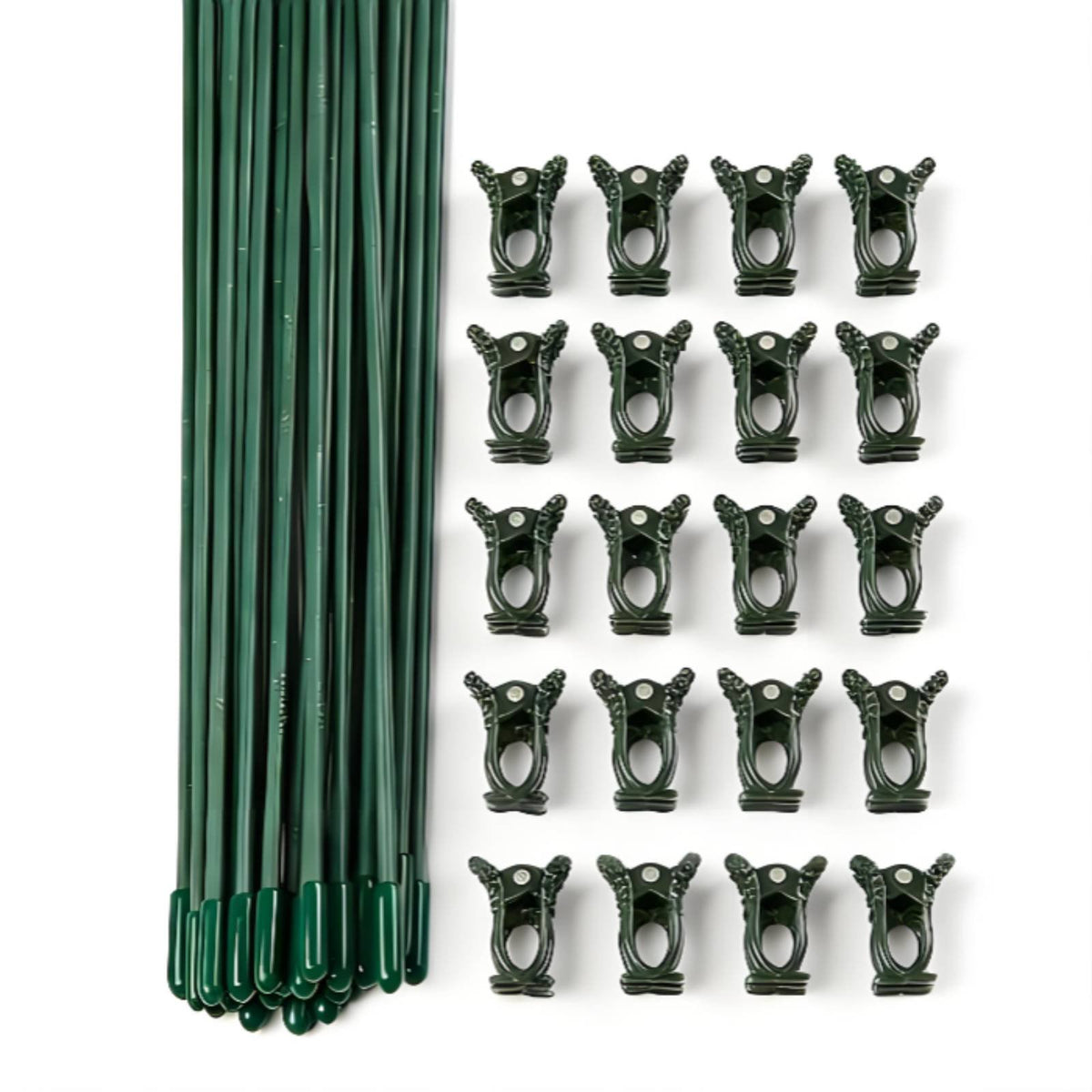 Bendable Design Flexible Shaping Wire Gentle on Plants Soft-Coated Twist Cord Strong Metal center Plant Stake Cut to Size for Houseplant Owners, DIY hobbyists, homeowners, Indoor, Indoors, Balcony, verdanthouse