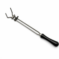 Adjustable Crucible Tongs Heat-Resistant Clamping Tool with Locking Screw Sturdy Crucible Holder Long-Reach for Metal Casting