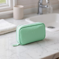 Zippered Waterproof Medication Pouch Organizer Compact Medication Pouch Set Polished Finish Travel Storage Portable