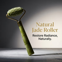 Xiuyan Jade Facial Massage Tool, Single Head for Face Beauty, Roller for Skin Care and Relaxation