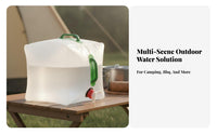 Foldable Water Bag Large Capacity Camping Water Carrier Outdoor Equipment Reusable Long-Lasting for Campers