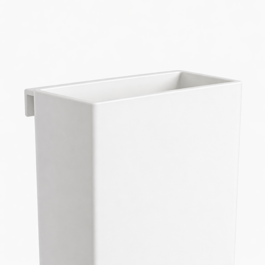 Desk Storage Organizer with Deep Pen Holder, 2 Compartment File Rack for Students, Lidless Desktop for Study Room