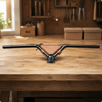 Aluminum Alloy Handlebar Ergonomic Aluminum Riser Handlebar Easy to Install