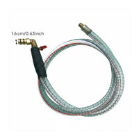Oil Extraction Hose Quick Reinforced Tubing with Spiral Wrap Leak Replacement Hose for Mechanics, Workshop Hobbyists, Garage Maintenance, Workshops
