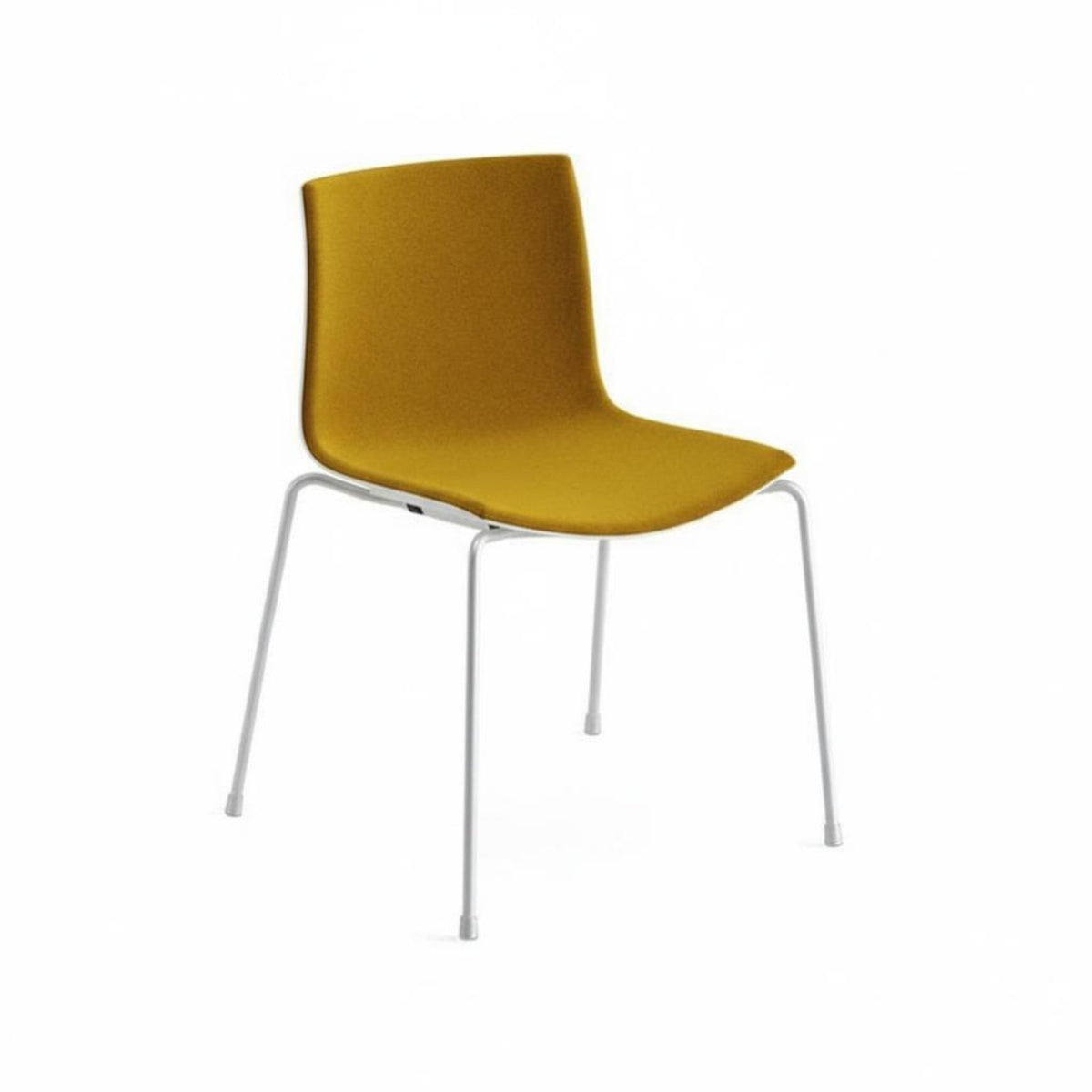 Colorful Choices Stackable Armless Chair Space-Saving Molded Plastic Shell Chair Modern Design Seating Furniture Minimalist design for Office Workers, Restaurant Owners, Training Room, Cafe, Study, Kitchen