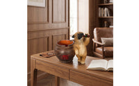 Pug Dog Ashtray Tabletop Vessel Whimsical for Living Room