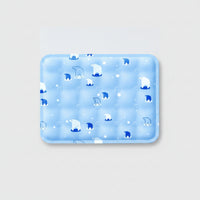 Cooling Seat Cushion Soft Gel Seat Cushion Chair Pad with Gel Low-Profile Machine Washable for Office Workers, Floor Seating