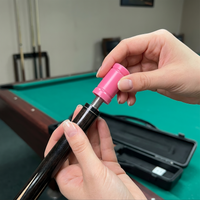 Pink Pool Cue Joint Protectors Set for Slow Eight Ball