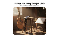 Electric Bass Guitar Strap Wide Compatibility Acoustic Electric Guitar Strap Unique Patterns Woven Instrument Belt for Guitarists, Adults, Stage, Home